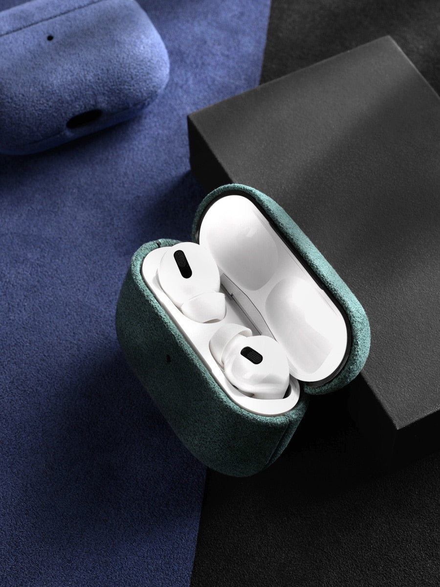 Real Alcantara AirPods Case