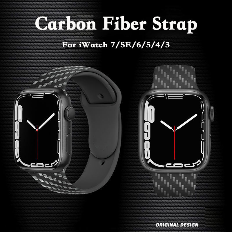 Carbon Fiber Band für Apple Watch (All Series)