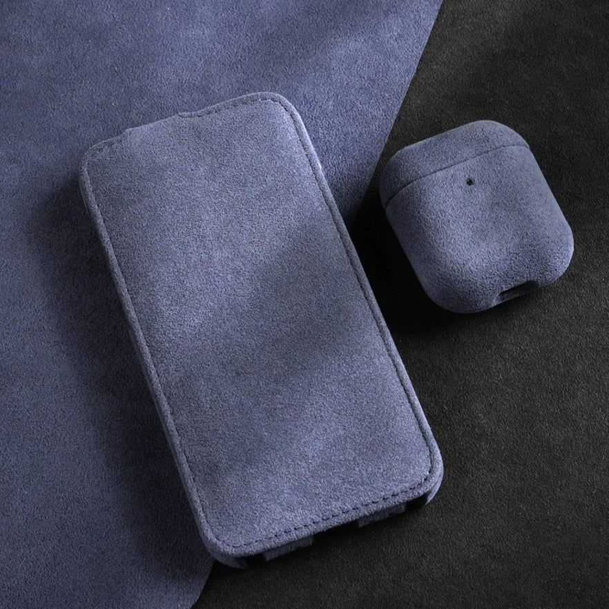 Real Alcantara AirPods Case