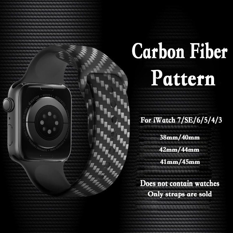 Carbon Fiber Band für Apple Watch (All Series)